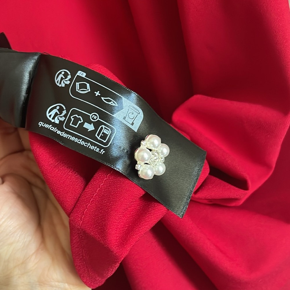 Hell Bunny Scarlet Midi Dress with Button Accents - Picture 10 of 14